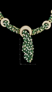 Picture of Flexible Designed Gold Plated Green 2 Pieces Jewelry Sets