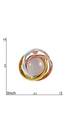 Picture of Cultured Small Opal (Imitation) Stud 
