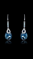 Picture of Individual Design On  Dark Blue Big Drop & Dangle