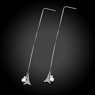 Picture of Mainstream Of  Platinum Plated Drop & Dangle