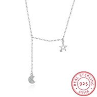 Picture of Simple And Elegant Platinum Plated Necklaces & Pendants