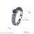 Picture of Online Gunmetel Plated Purple Fashion Rings