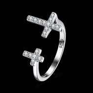 Picture of Newest Platinum Plated Fashion Rings