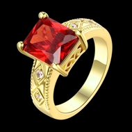 Picture of High Efficient Red Fashion Rings