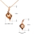 Picture of Zinc Alloy Artificial Crystal Necklace And Earring Sets 2YJ053598S