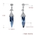 Picture of Casual 925 Sterling Silver Dangle Earrings with Fast Shipping