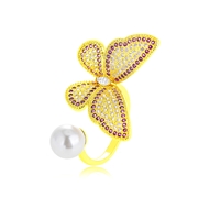 Picture of Fancy Butterfly White Fashion Ring