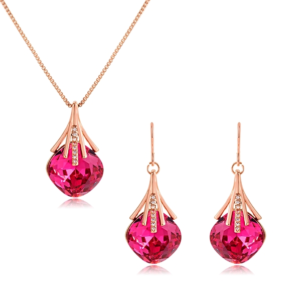 Picture of 16 Inch Classic Necklace and Earring Set at Super Low Price