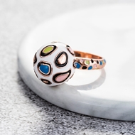 Picture of Casual Zinc Alloy Fashion Ring with Beautiful Craftmanship