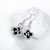 Picture of Fashionable Flowers & Plants Platinum Plated Dangle Earrings