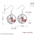 Picture of Copper or Brass Red Drop & Dangle Earrings at Great Low Price