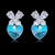 Picture of Amazing Small Blue Stud Earrings