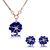 Picture of Charming Rose Gold Plated Rhinestone 2 Pieces Jewelry Sets