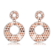 Picture of Attractive Rose Gold Plated Classic Dangle Earrings Factory Direct Supply