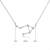 Picture of Staple Small Cubic Zirconia Pendant Necklace
