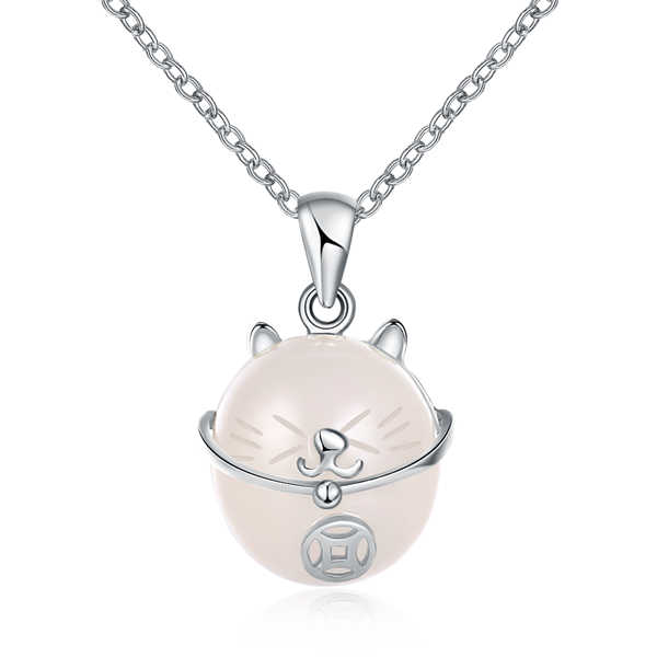 Picture of Charming White Casual Pendant Necklace As a Gift