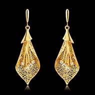 Picture of Funky Casual Gold Plated Dangle Earrings