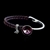 Picture of Fashion Platinum Plated Fashion Bangle with No-Risk Refund