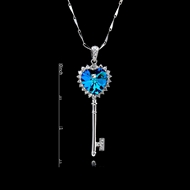 Picture of Good Quality Swarovski Element Key Pendant Necklace