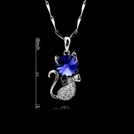 Picture of Recommended Purple Platinum Plated Pendant Necklace from Top Designer