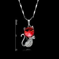 Picture of Casual Red Pendant Necklace Online Only