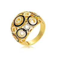 Picture of Charming Colorful Enamel Fashion Ring As a Gift