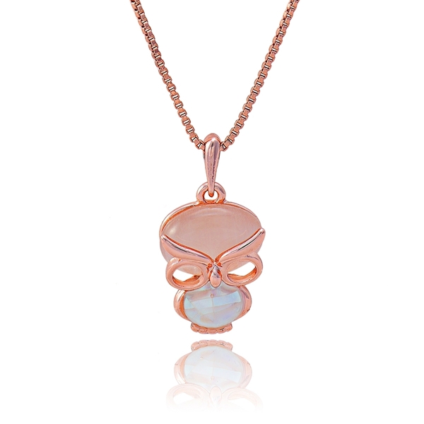 Picture of Sparkling And Fresh Colored Rose Gold Plated