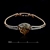 Picture of Modern Champagne Rose Gold Plated Bangles