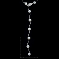 Picture of Flexible Designed Platinum Plated Brass Long Chain>20 Inches