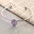 Picture of Zinc Alloy Swarovski Element Cuff Bangle with Full Guarantee