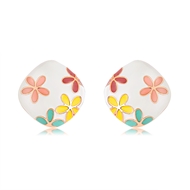 Picture of Classic Enamel Stud Earrings at Unbeatable Price