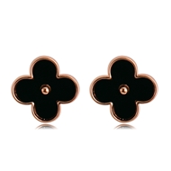 Picture of Zinc Alloy Rose Gold Plated Stud Earrings in Flattering Style