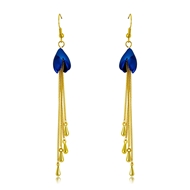 Picture of Purchase Gold Plated Enamel Dangle Earrings Exclusive Online