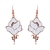 Picture of Best Enamel White Dangle Earrings