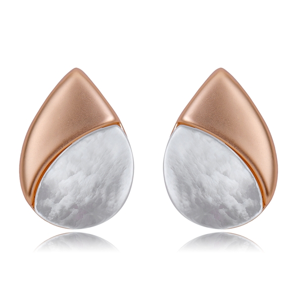 Picture of Reasonably Priced Rose Gold Plated Shell Stud Earrings from Reliable Manufacturer