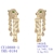 Picture of Hot Selling White Copper or Brass Dangle Earrings from Top Designer