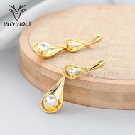 Picture of Buy Zinc Alloy Gold Plated Dangle Earrings with Wow Elements