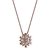 Picture of Bulk Platinum Plated Cubic Zirconia Pendant Necklace Exclusive Online