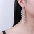 Picture of Attractive White Platinum Plated Drop & Dangle Earrings For Your Occasions