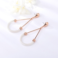 Picture of Best Big Rose Gold Plated Dangle Earrings