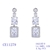 Picture of Attractive White Cubic Zirconia Dangle Earrings For Your Occasions