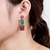 Picture of Unique Cubic Zirconia Colorful Dangle Earrings