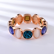 Picture of Inexpensive Rose Gold Plated Casual Fashion Bracelet from Reliable Manufacturer