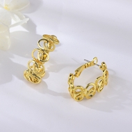 Picture of Dubai Big Big Stud Earrings with Beautiful Craftmanship