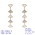 Picture of Luxury White Dangle Earrings with Low MOQ