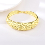 Picture of Dubai Multi-tone Plated Fashion Bangle of Original Design