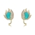 Picture of Copper or Brass Big Dangle Earrings at Great Low Price