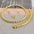 Picture of Beautiful Dubai Rose Gold Plated 4 Piece Jewelry Set