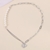 Picture of Fashionable Medium White Short Chain Necklace