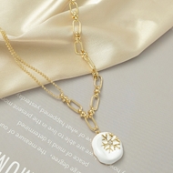 Picture of Best Enamel White Short Chain Necklace